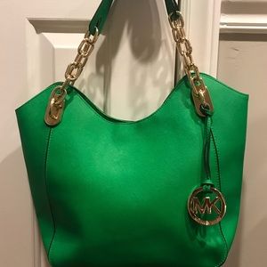 Authentic Rare Michael Kors Purse Green